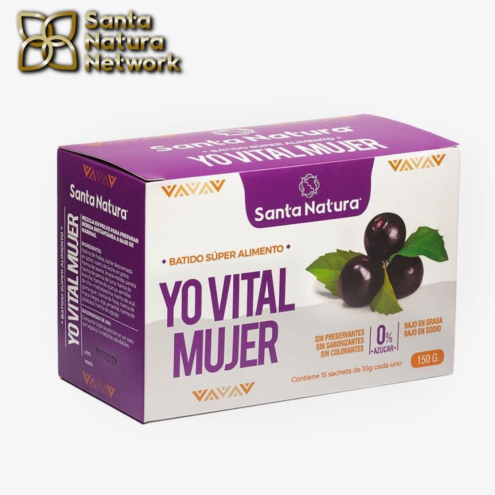 YO VITAL MUJER SANTA NATURA – TIENDA BIOCENTRO LIMA PERÚ – BIOCENTRO PERÚ