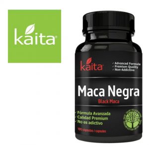 MACA NEGRA 100 CÁPSULAS KAITA-TIENDA BIOCENTRO LIMA PERÚ