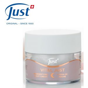 VITAL JUST CREMA DE NOCHE REDENSIFICANTE x 50 g JUST-TIENDA BIOCENTRO LIMA PERÚ