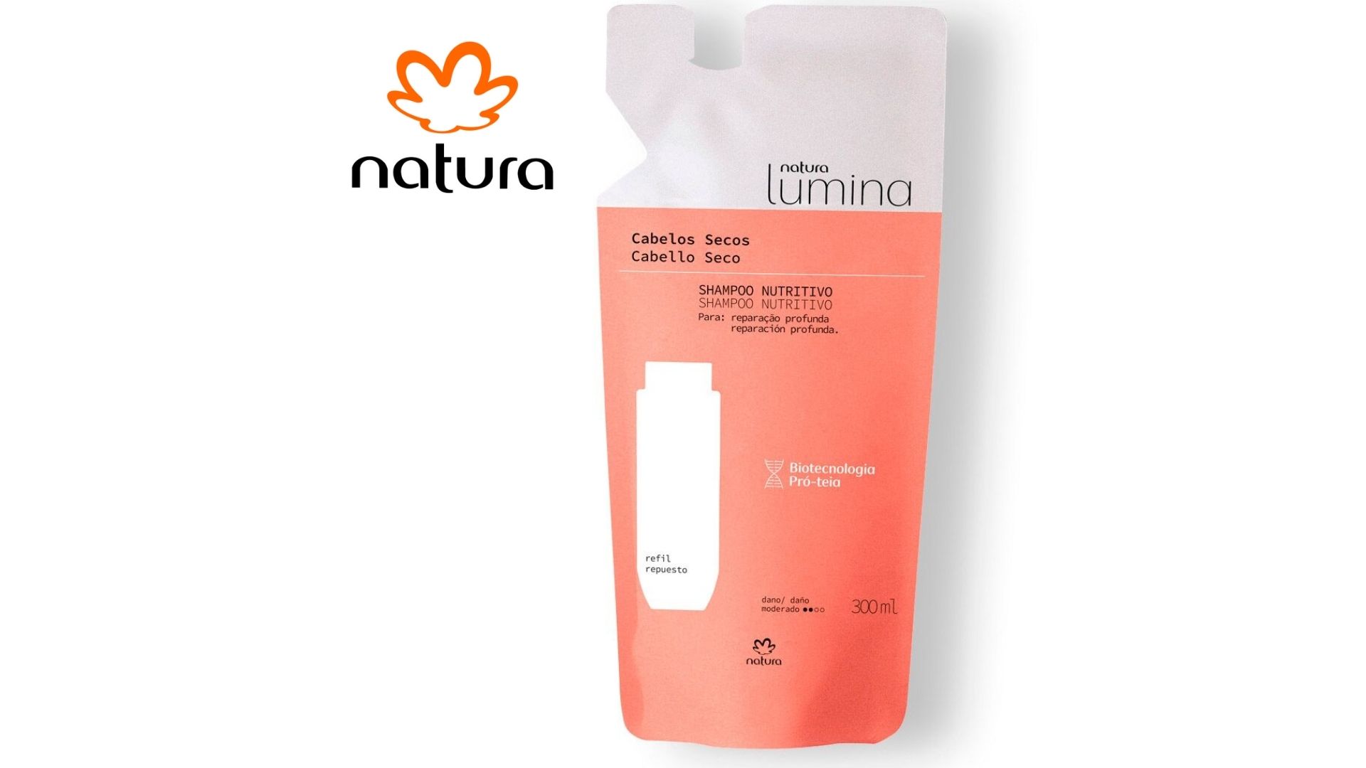 LUMINA SHAMPOO NUTRITIVO CABELLO SECO 300mL NATURA-TIENDA BIOCENTRO LIMA  PERÚ – BIOCENTRO PERÚ