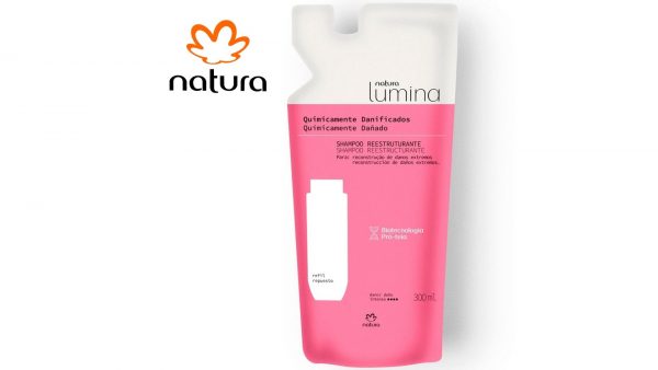 LUMINA SHAMPOO REESTRUCTURANTE REPUESTO 300mL NATURA-TIENDA BIOCENTRO LIMA PERÚ