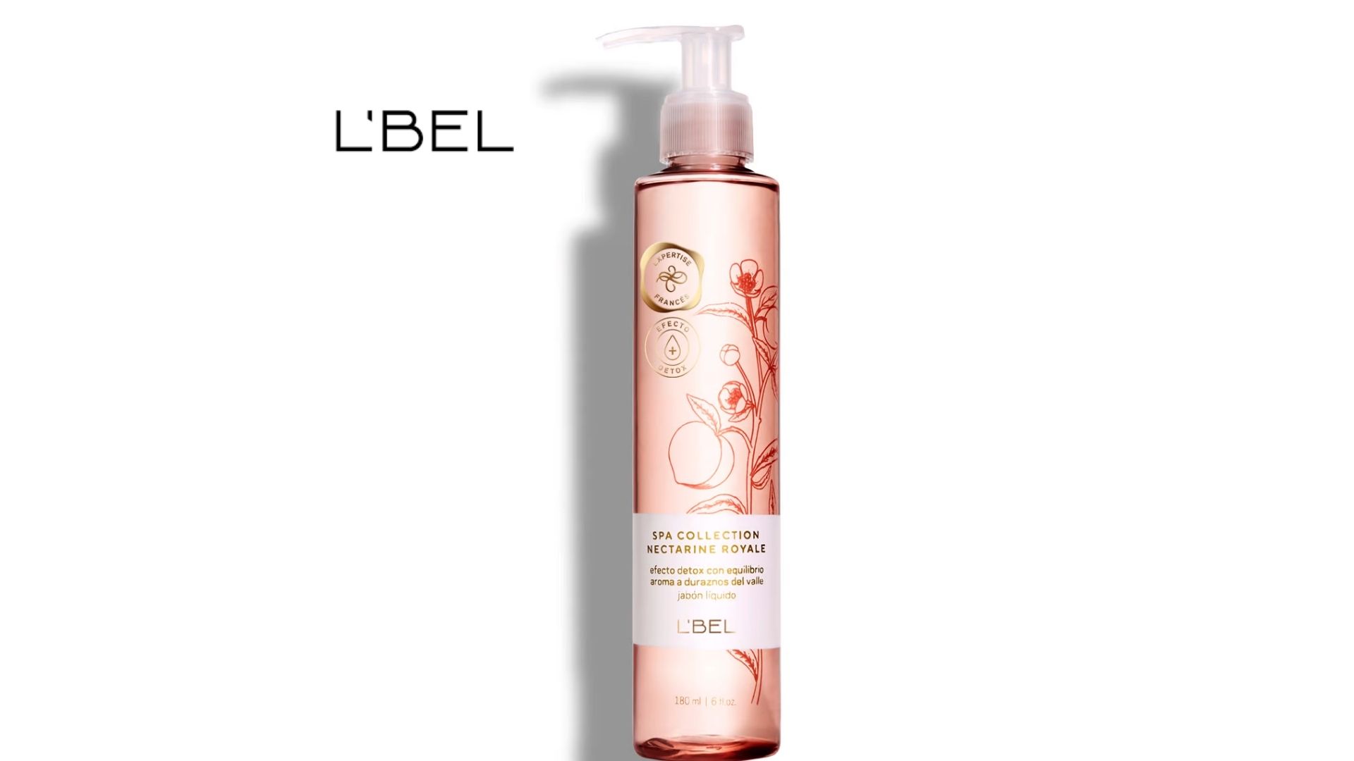 SPA COLLECTION JABÓN PARA MANOS NECTARINE ROYALE 200mL L´BEL-TIENDA BIOCENTRO LIMA PERÚ