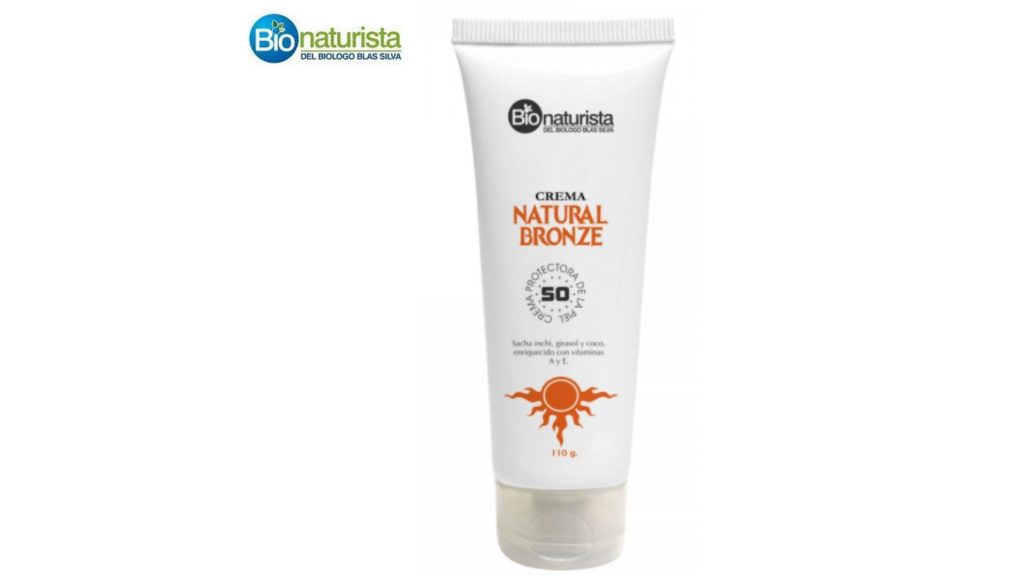 Natural Bronze Crema Protectora 110g Bionaturista Tienda Biocentro Lima