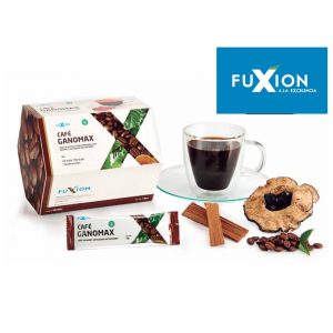 CAFÉ GANOMAX CAJA 28 X 5g FUXION TIENDA BIOCENTRO LIMA PERÚ