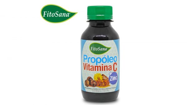Propóleo Zinc VIT Vitamina C (120mL ) FITOSANA- TIENDA BIOCENTRO LIMA PERÚ