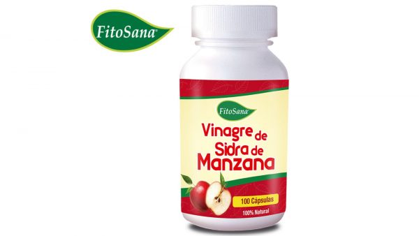 Vinagre de Manzana 100 Cápsulas FITOSANA- TIENDA BIOCENTRO LIMA PERÚ