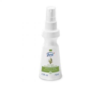 SPRAY DE TEA TREE, MANUCA Y ROSALINA – JUST 75mL TIENDA BIOCENTRO LIMA PERÚ