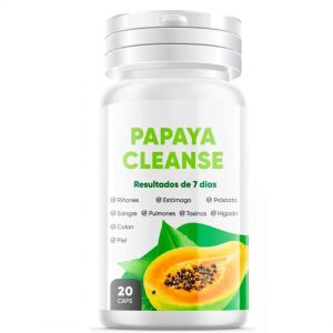 PAPAYA CLEANSE FRASCO 20 CÁPSULAS