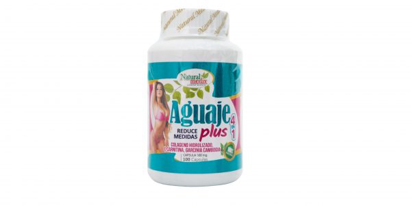 AGUAJE PLUS REDUCE MEDIDAS (COLÁGENO HIDROLIZADO+ L-CARNITINA+GARCINIA CAMBOGIA) 500mg FRASCO 100 CÁPSULAS NATURAL MEDIX- TIENDA BIOCENTRO LIMA PERÚ