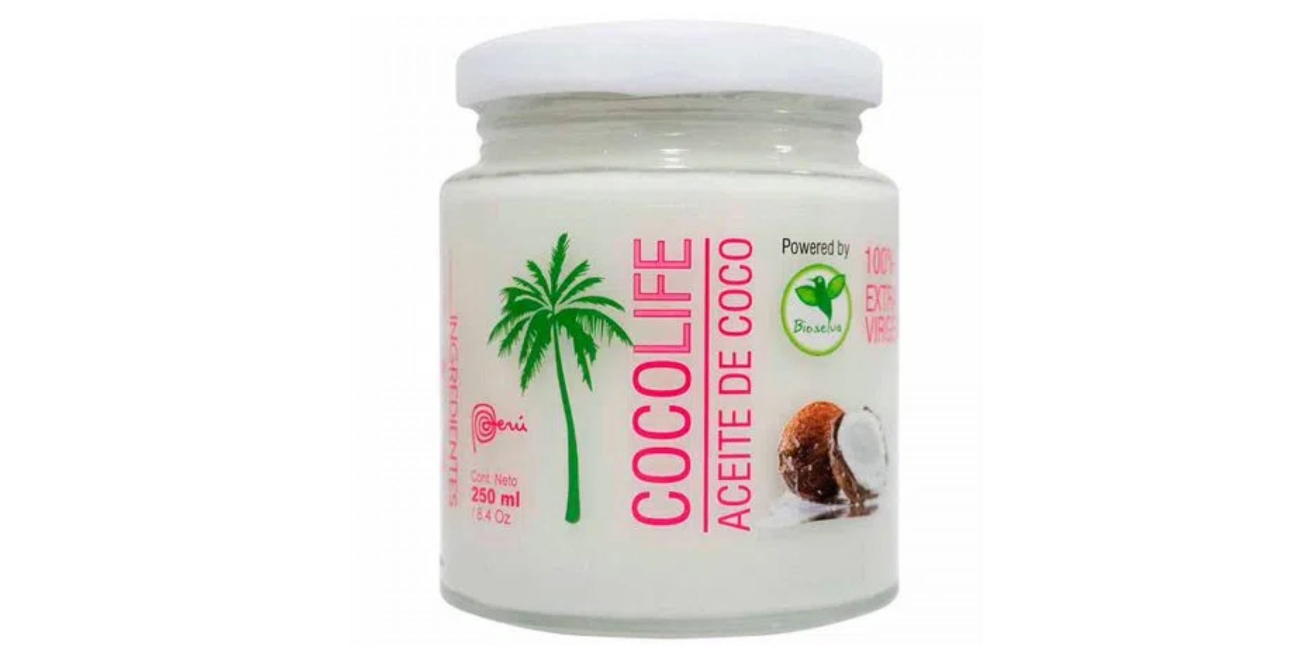 aceite de coco 250ml cocolife tienda biocentro lima perÚ biocentro perÚ