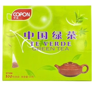 TÉ VERDE GREEN TEA CAJA 100 FILTRANTES- BIOCENTRO LIMA PERÚ