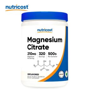MAGNESIUM CITRATE 500mg POLVO- TIENDA BIOCENTRO LIMA PERÚ