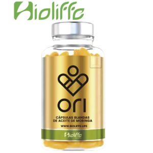 ORI ACEITE DE MORINGA FRASCO 100 CÁPSULAS BLANDAS- TIENDA BIOCENTRO LIMA PERÚ