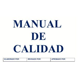MANUAL DE CALIDAD ACTUALIZADO PARA BOTICAS, FARMACIAS, DROGUERIAS, SEGÚN NORMATIVA NACIONAL- TIENDA BIOCENTRO LIMA PERÚ