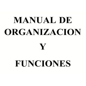 MANUAL DE ORGANIZACIÓN Y FUNCIONES (MOF) PARA BOTICAS, FARMACIAS, DROGUERIAS, A NIVEL NACIONAL - TIENDA BIOCENTRO LIMA PERÚ