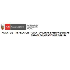 AUTOINSPECCIONES ANUALES PARA TU BOTICA, FARMACIA A NIVEL NACIONAL - TIENDA BIOCENTRO LIMA PERÚ