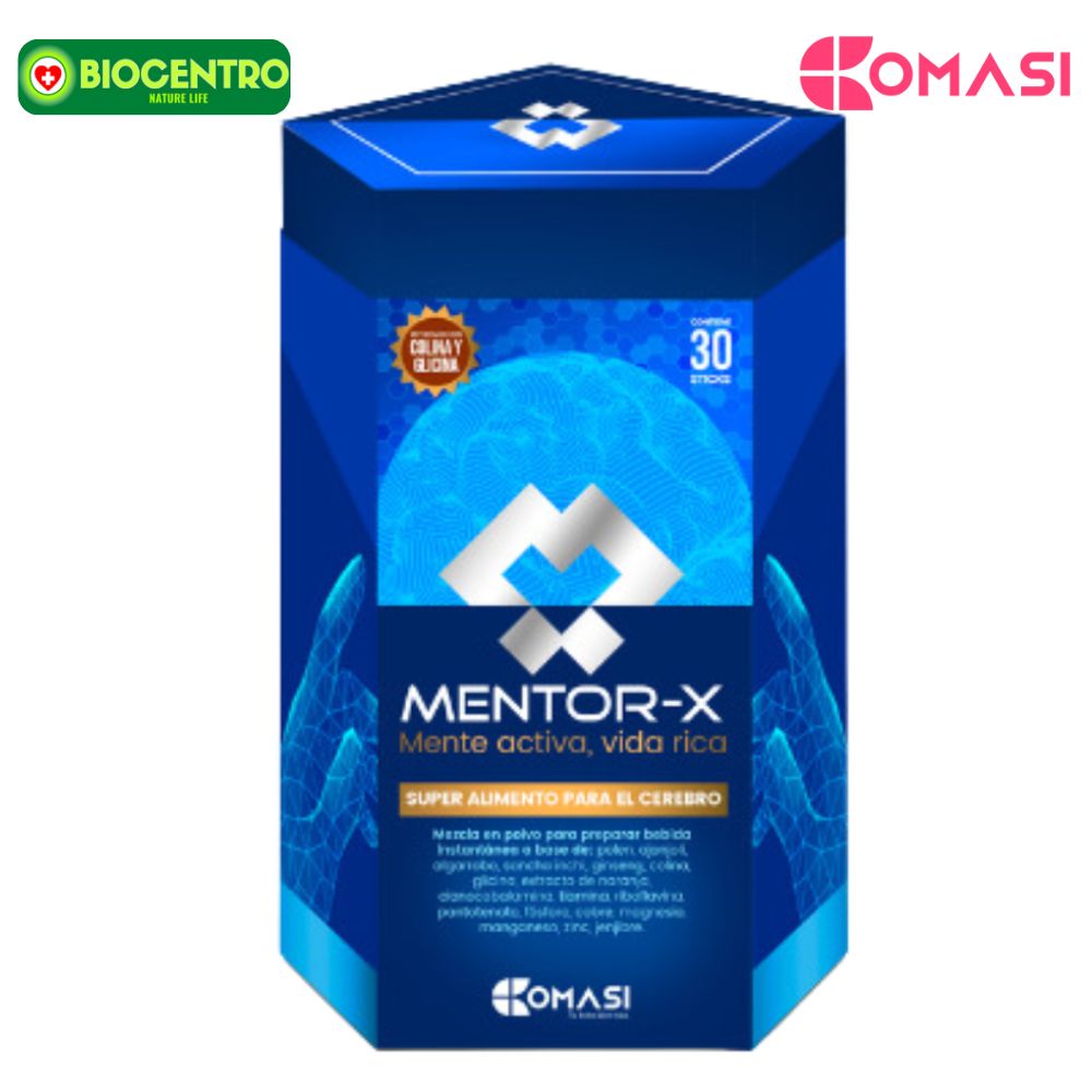 Mentor X – Nutrientes Para tu Cerebro – de Comasi