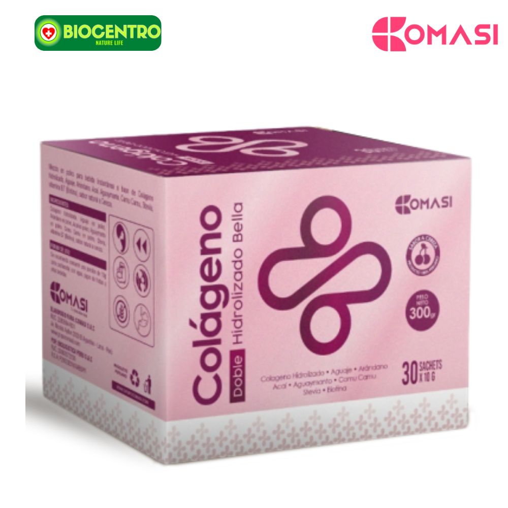 Colágeno Bella Sachets Doble Hidrolizado para Mujeres – de Comasi