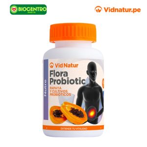 Flora Probiotic 60 cápsulas de VidNatur